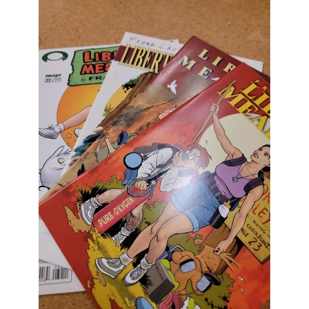 Lot of 4 Liberty Meadows #2 #3 #11 & #32 Insight Studios Frank Cho Comics NM PIC